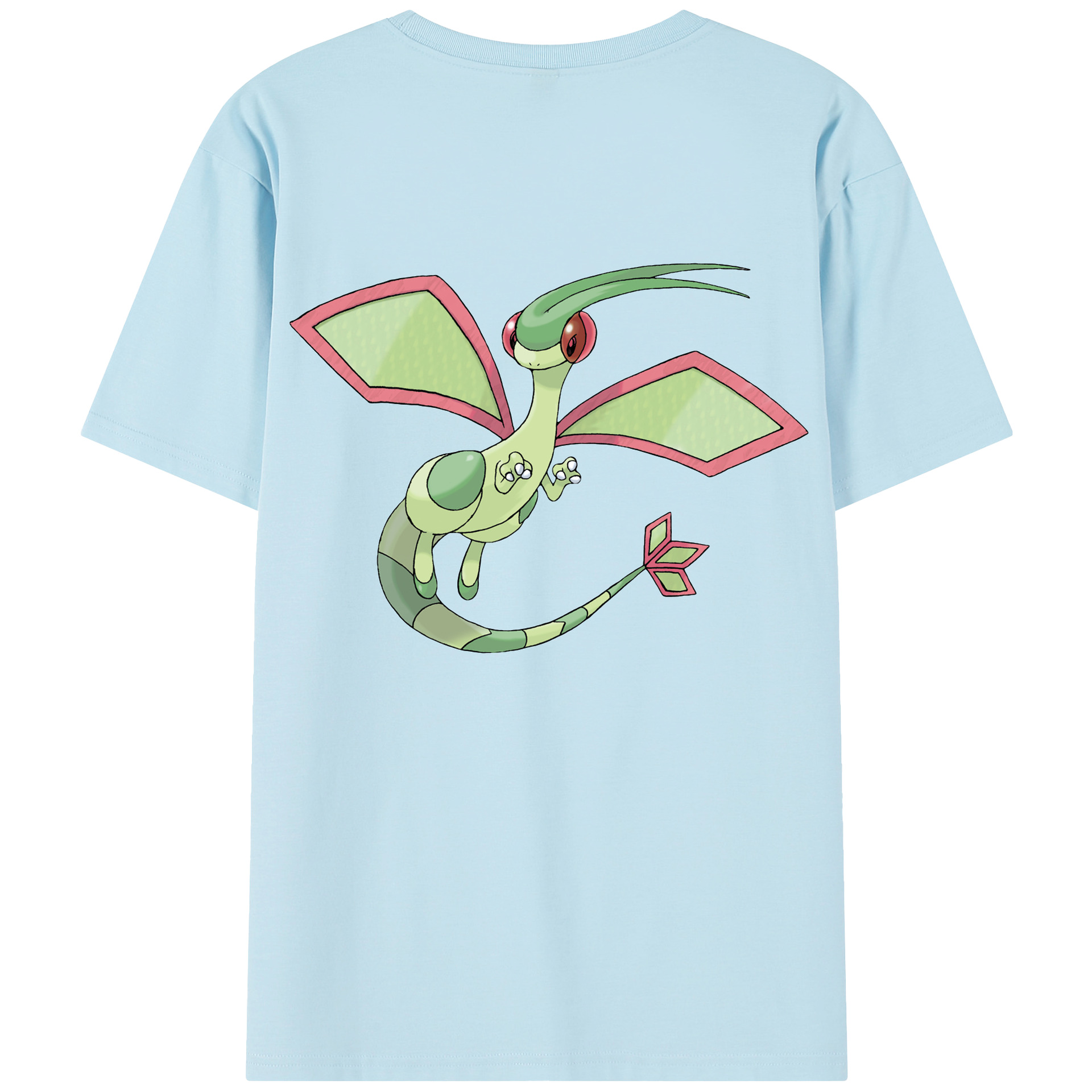 （画像用） ポケットモンスター Pokémon 綿100％半袖Tシャツ（背面プリント）